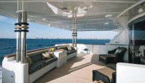 Yacht MAGIC aft deck